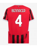 AC Milan Ismael Bennacer #4 Domácí Dres 2024-25 Krátký Rukáv